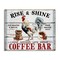 Stupell Industries Rise & Shine Coffee Bar Canvas Wall Art Design by Creatif Belle
